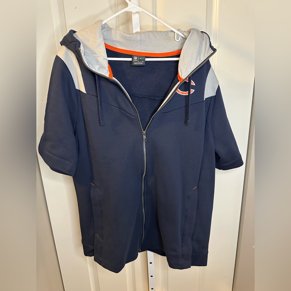 Thick Chicago bears‎ half sleeve sweatshirt